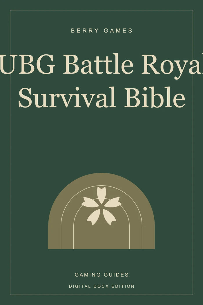 PUBG Battle Royale Survival Bible